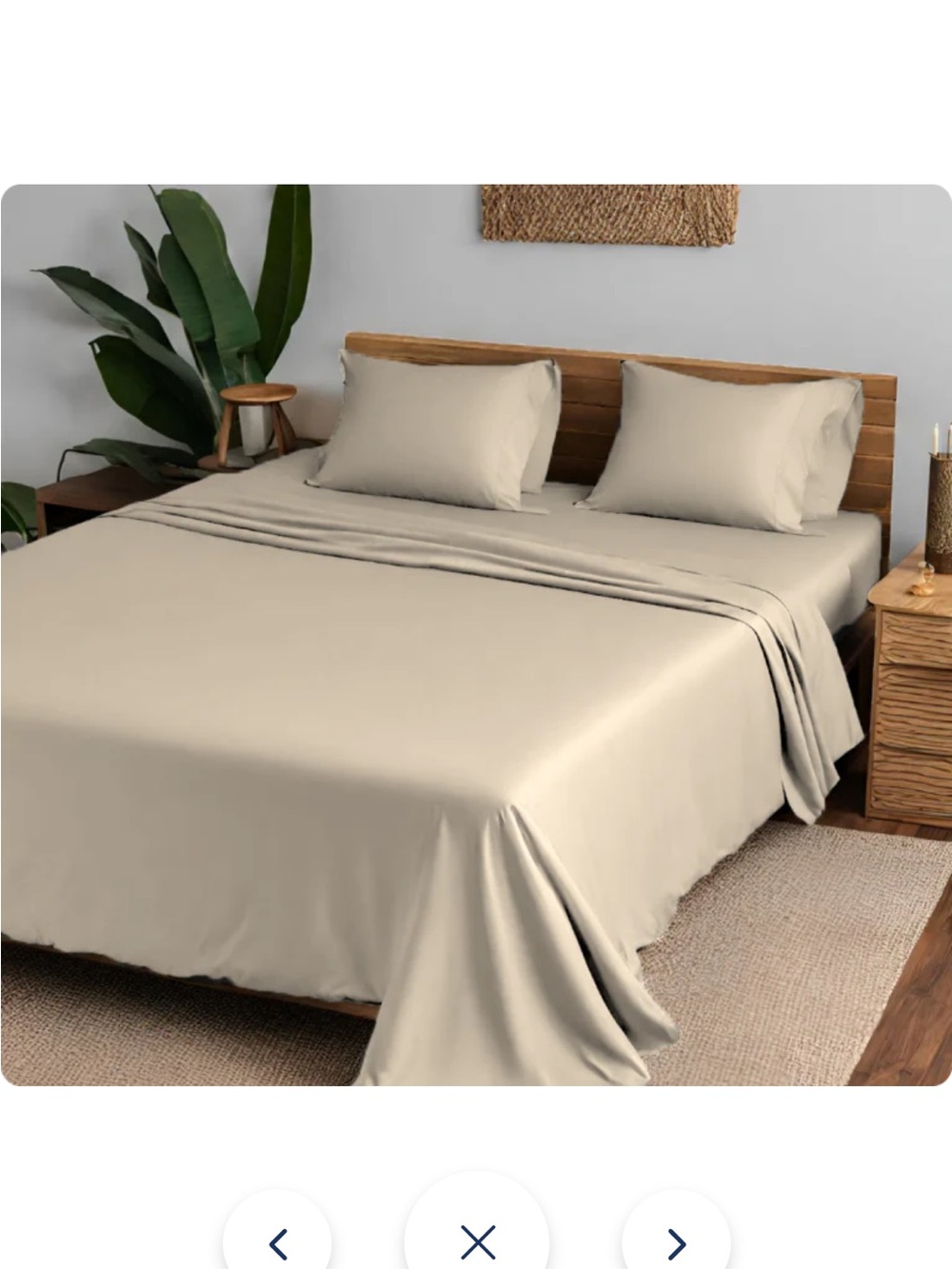 Dosaze Cooling Bamboo Sheets - King